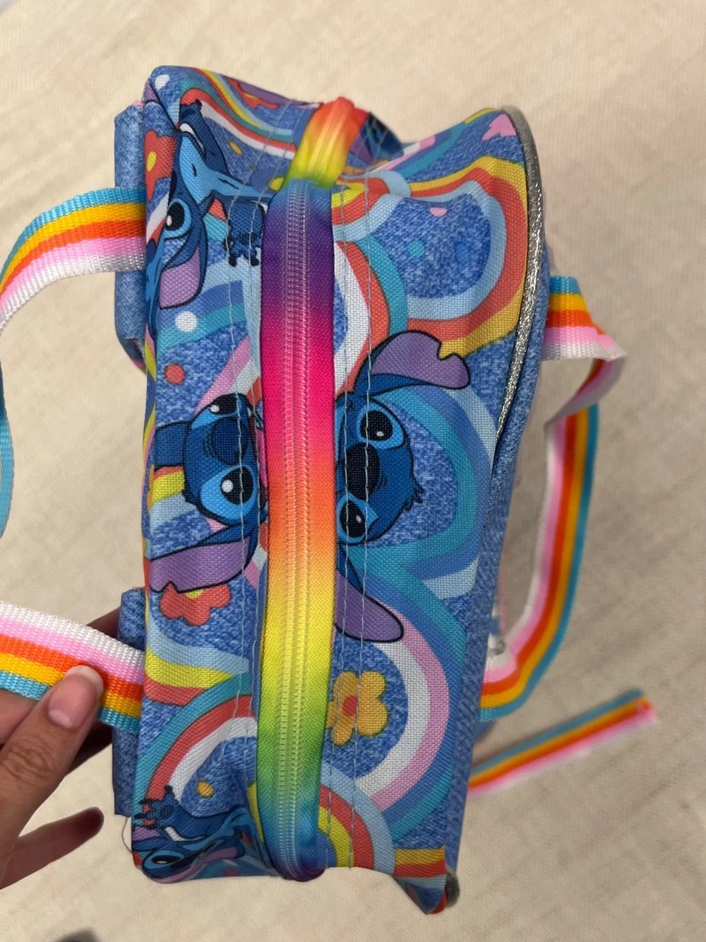 Disney Stitch Look For The Rainbow Backpack